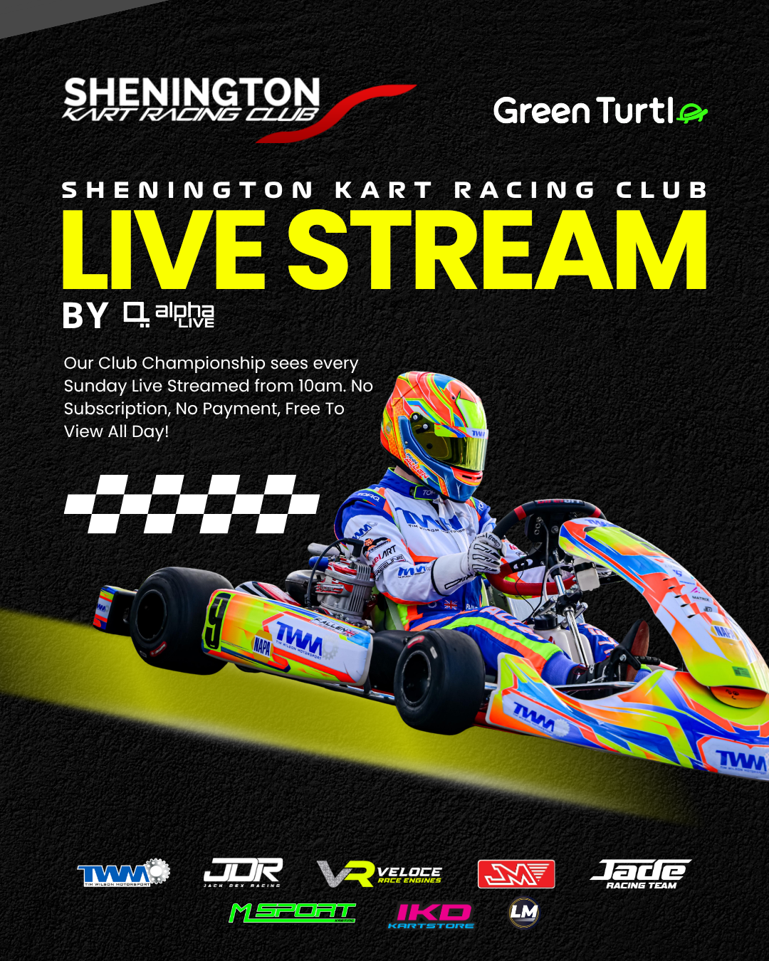 Live stream announcement